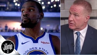 Chris Mullin reacts to Kendrick Perkins saying Warriors took Kevin Durant for granted | The Jump