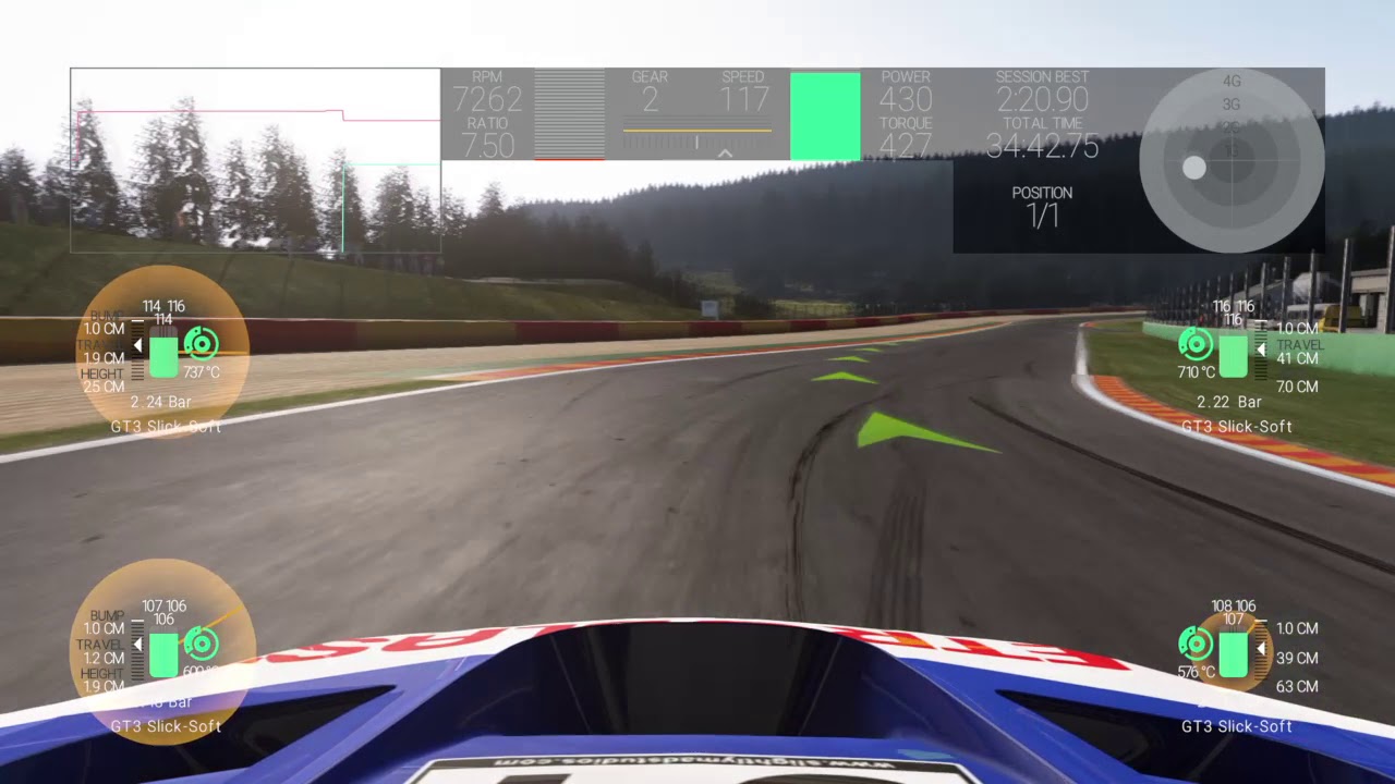 BMW M3 GT practice lap Spa Francorchamps 2:20:69