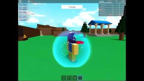 roblox FACING A HACKER WITH FORCEFIELD