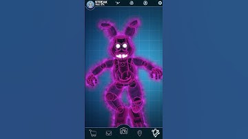 Radioactive Shadow Bonnie FNaF Workshop Animation