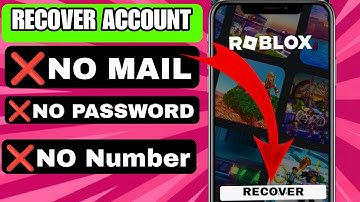 ✅ HOW to RECOVER Your ROBLOX ACCOUNT Without EMAIL or PHONE NUMBER