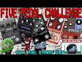 Randomly Selecting Pedals From My Massive Collection To Make A Tone | Five Pedal Challenge