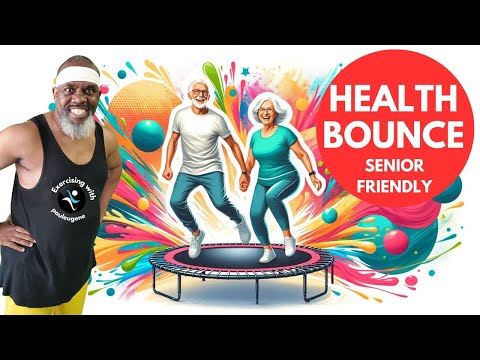 Boost Your Fitness | Easy Mini Trampoline Rebound Health Bounce | Seniors & Beginner | 26 Min.