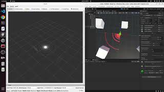 Unity&ROS2 - radar simulation