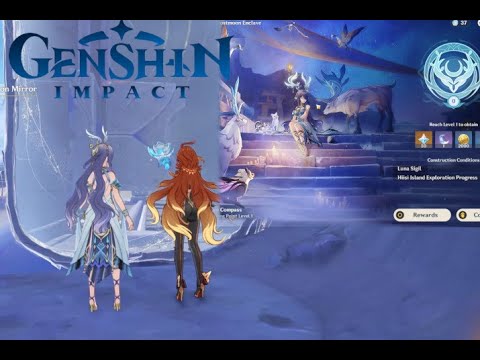 Blessing of the Frost Moon | Unlock Meeting Point Frost Moon Enclave | Genshin Luna I