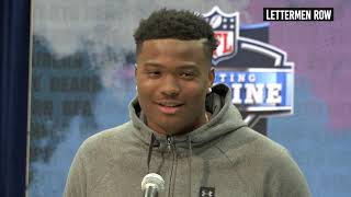 Ohio State: Quarterback Dwayne Haskins talks at NFL Combine