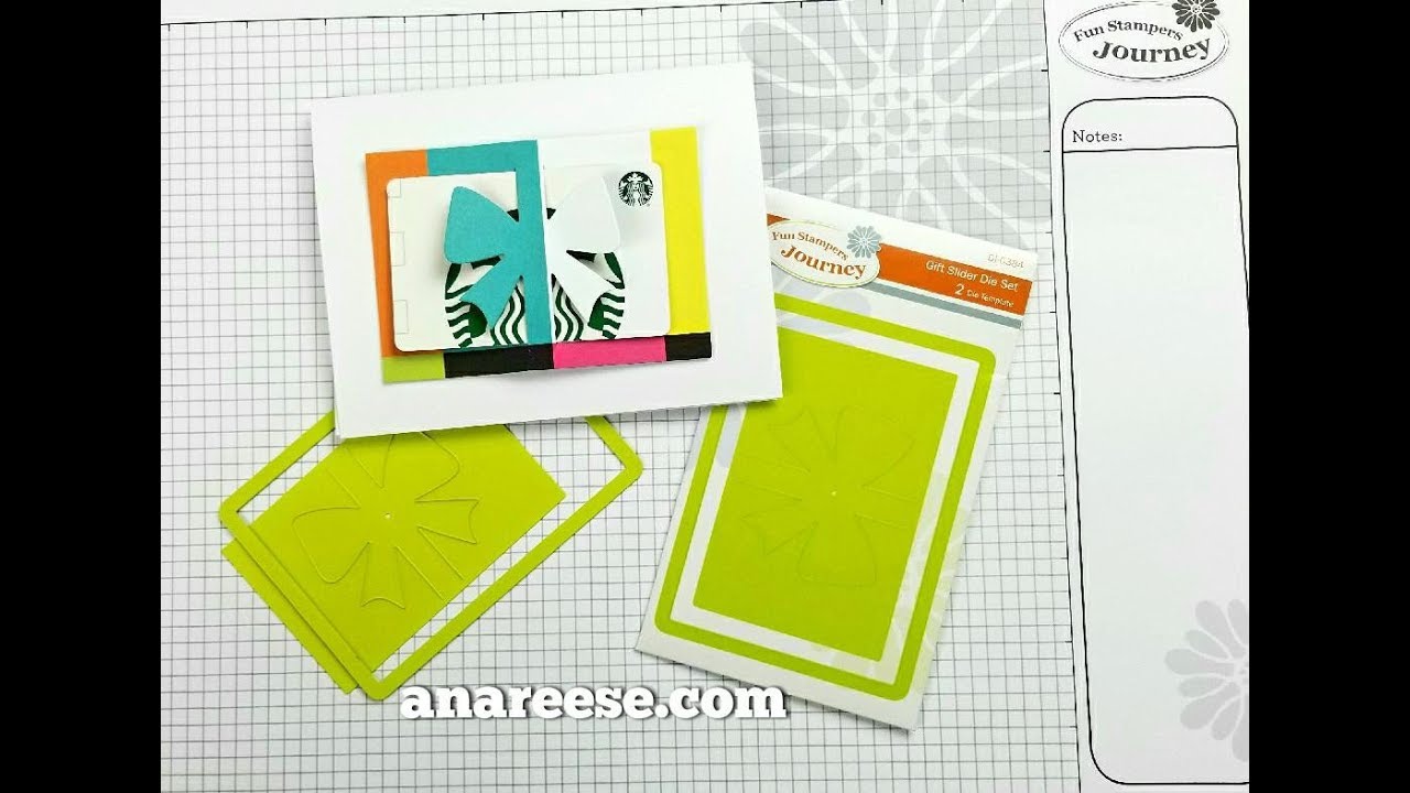 Product Spotlight Gift Slider Die Set Fun Stampers Journey Ana Reese