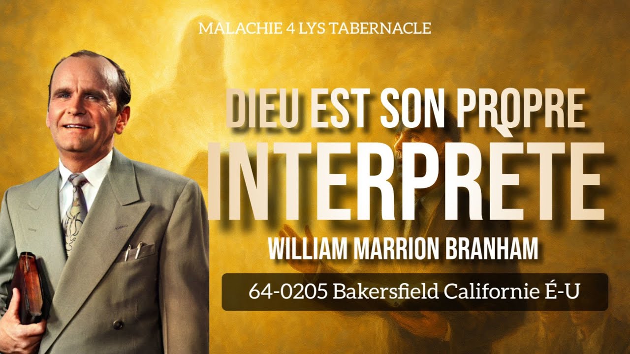 64-0205 Dieu est Son propre Interprète | William Marrion Branham