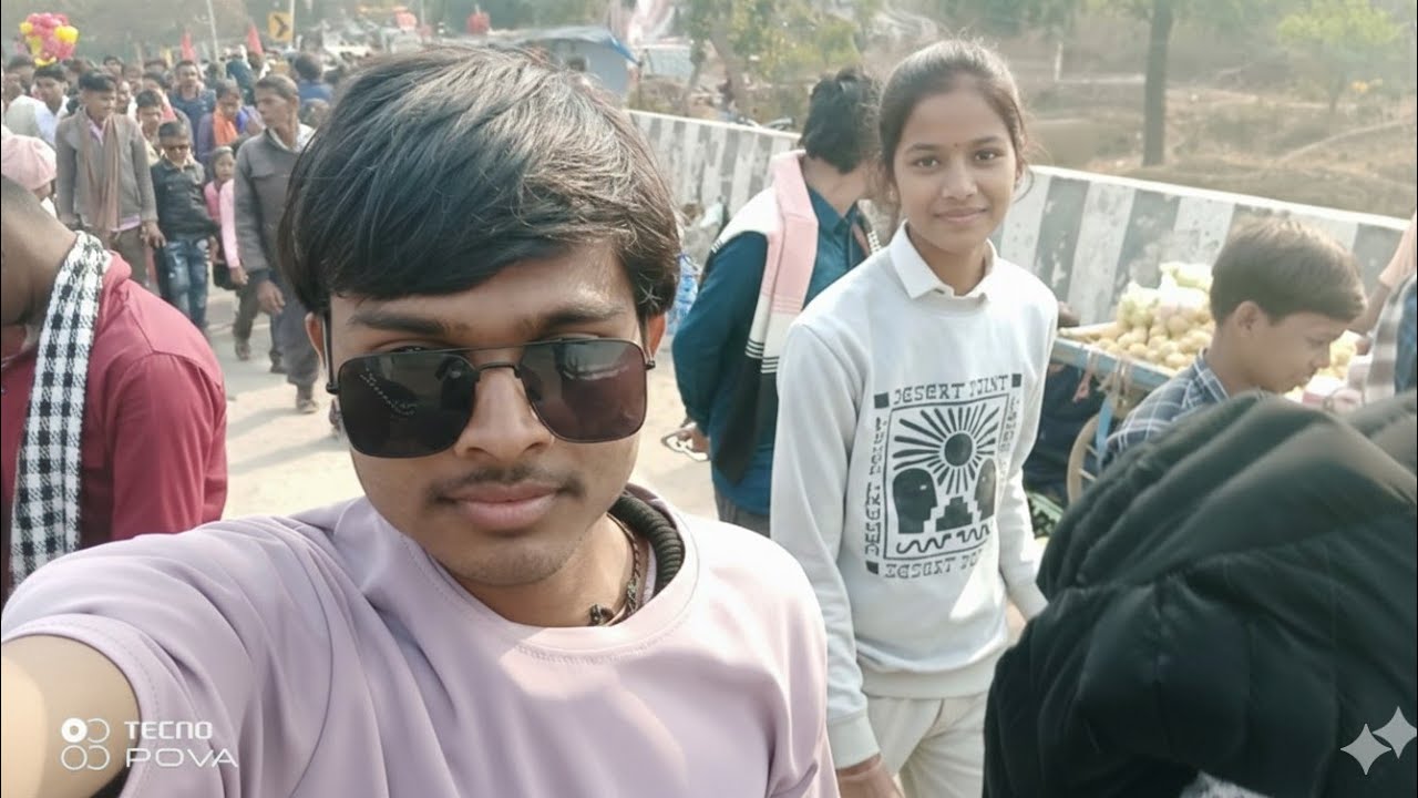 पवई शहर के हनुमान भाटे मेले में अचानक उमड़ी भारी भीड़