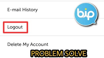 How To Logout BIP Account