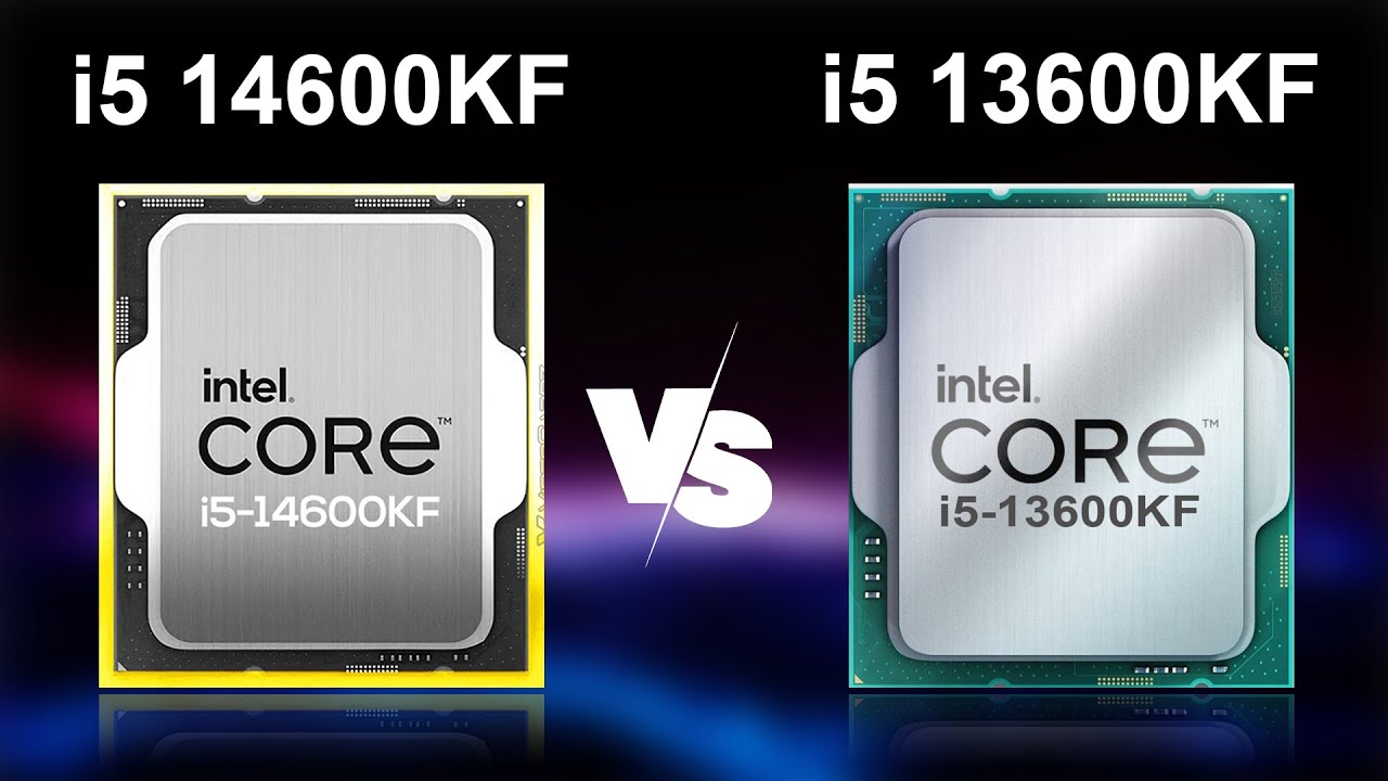 Intel Core i5 14600KF vs i5 13600KF 