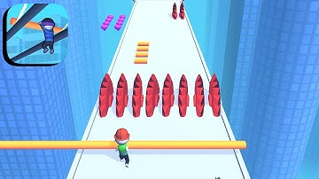 Roof Rails - All Levels Gameplay Android,ios #72