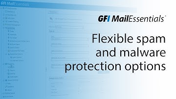 GFI MailEssentials | Flexible spam and malware protection options