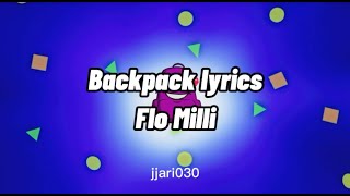 Backpack Lyrics- Flo Milli Details