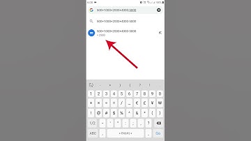 Use Google chrome as calculator #shorts