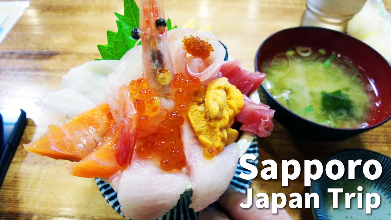 Sapporo, Hokkaido is one of the best gourmet town! Capsule hotels also offer excellent service!