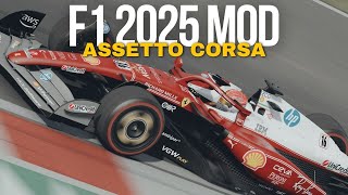 Assetto Corsa F1 2025 Mod 2.3 Update – Ferrari Monza 2025 Lauda Tribute!