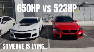 RACE: 2023 Camaro ZL1 vs 2024 BMW M2 (CS Flash) + Bonus Runs!
