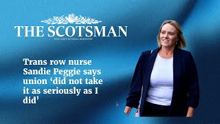 Trans row nurse Sandie Peggie takes on nursing union over her gender critical beliefs