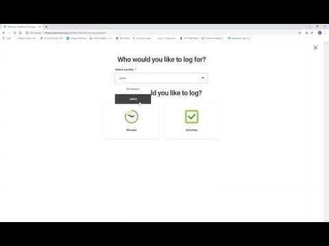 Logging Minutes and Activities on Beanstack