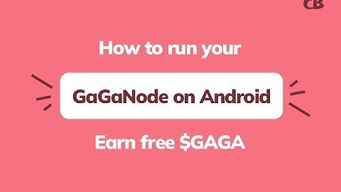 GaGa Node Airdrop: How to Run the Gaga Node Free Mining App on Android 🔥Meson Network Mining