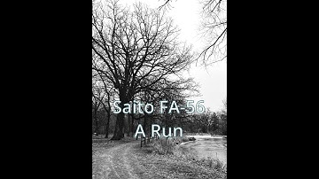 Saito FA-56 A Run