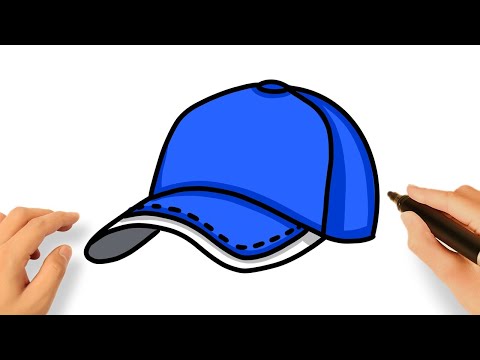 كيفية رسم قبعة