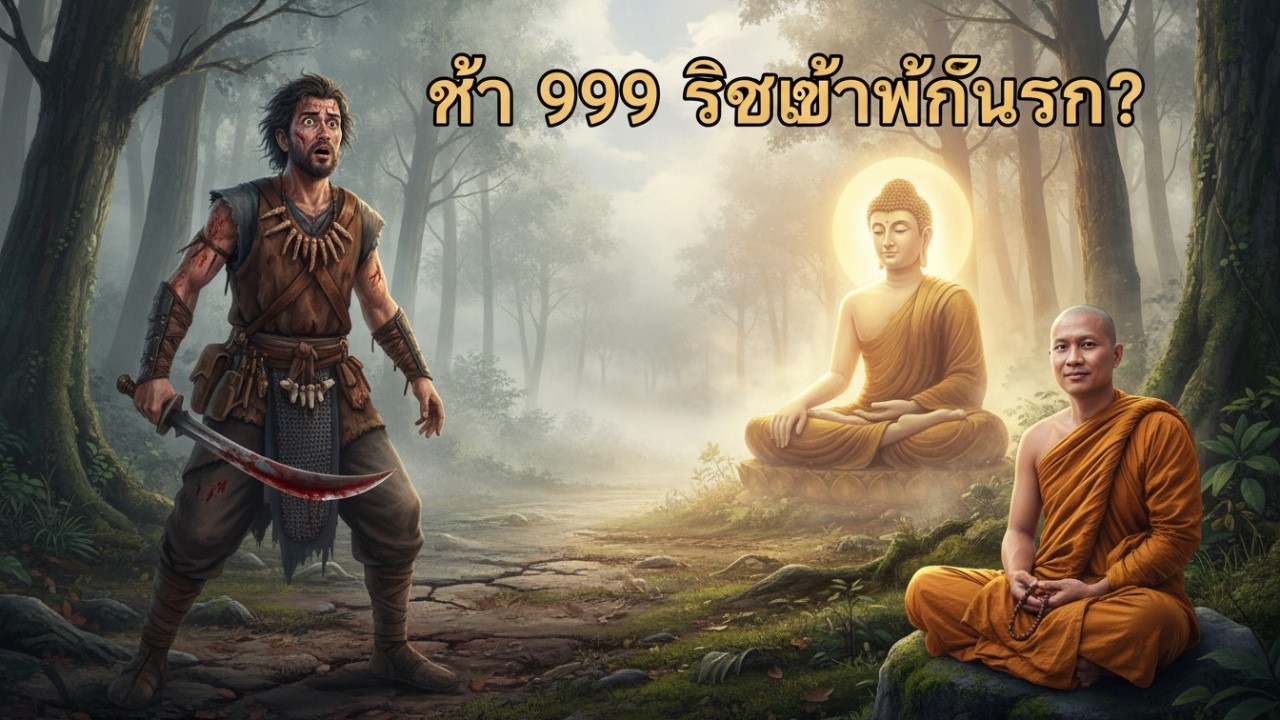 องคุลิมาล: จากโจรสู่พระอรหันต์ เผยความจริงกฎแห่งกรรมและธรรมะ