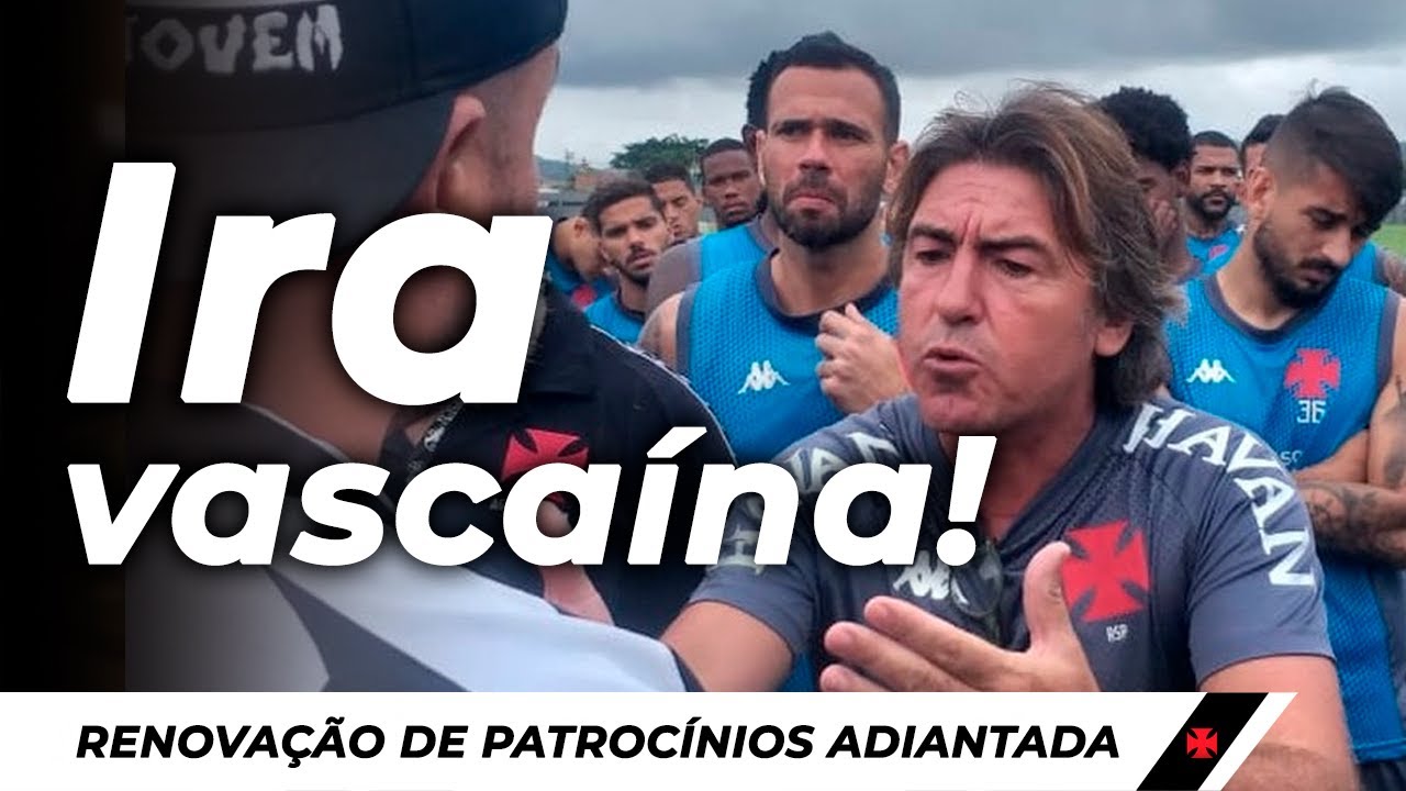 Vasco formata novo plano de sócio-torcedor e negocia renovação com Havan e NetBet; veja vídeo