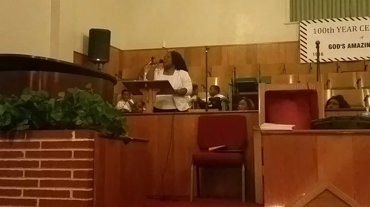 Adrienne Morrow @ Mount Horeb Baptist Church 100