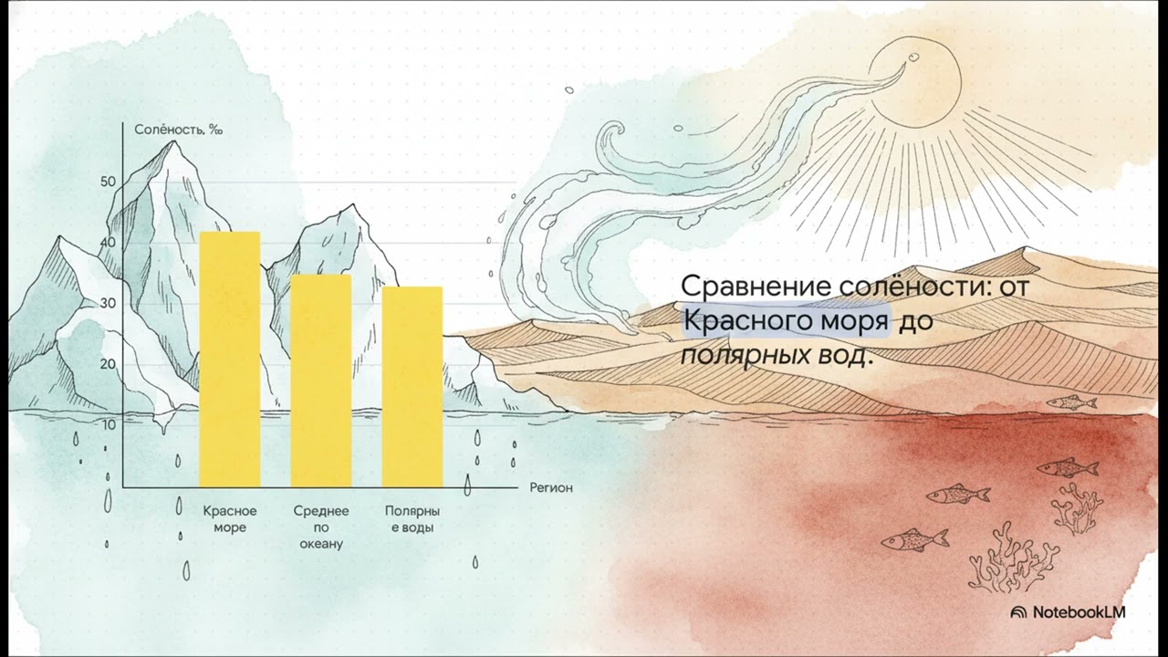 География 5 - 6 класс параграф 33 Воды Океана краткий пересказ