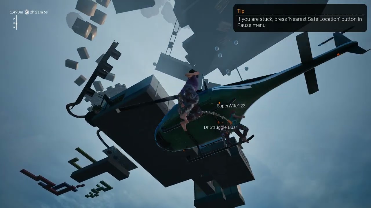 Chained Together channeling my inner helcopter