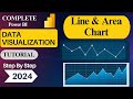 What is Line and Area Chart in Power BI? | Design Chart like a Pro by PowerBITrek | Power BI 2024