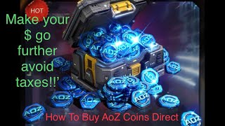 Buy More Packs for Less | AoZ Coins Direct Purchase to Save | Age of Origins Pro Tips