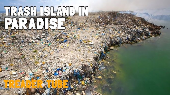 There's An Island Made of PLASTIC: Twice the Size of Texas! - YouTube