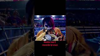 Top 5 records of Asuka in wwe😱🔥#asuka #shorts