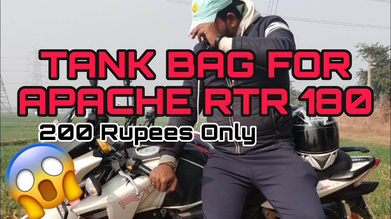 TANK BAG FOR APACHE RTR 160 / 180 / 200 APACHE RTR 180 MODIFIED