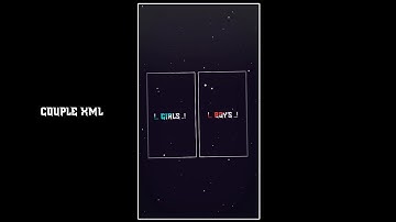 New Trend Couple XML Alight Motion!New Couple XML File #couplexml#xml#abdullaeditz2.0#couple 