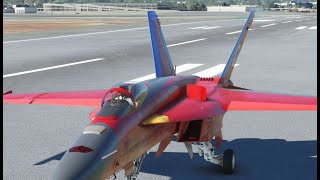 Flight Simulator | AWESOME Stunts F/A 18E/F Super Hornet | Practice over San Francisco | Capt. Stunn