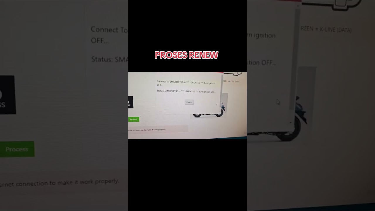 CARA RENEW ID SMARTKEY ECU BEKAS SCOOPY K2F-N91