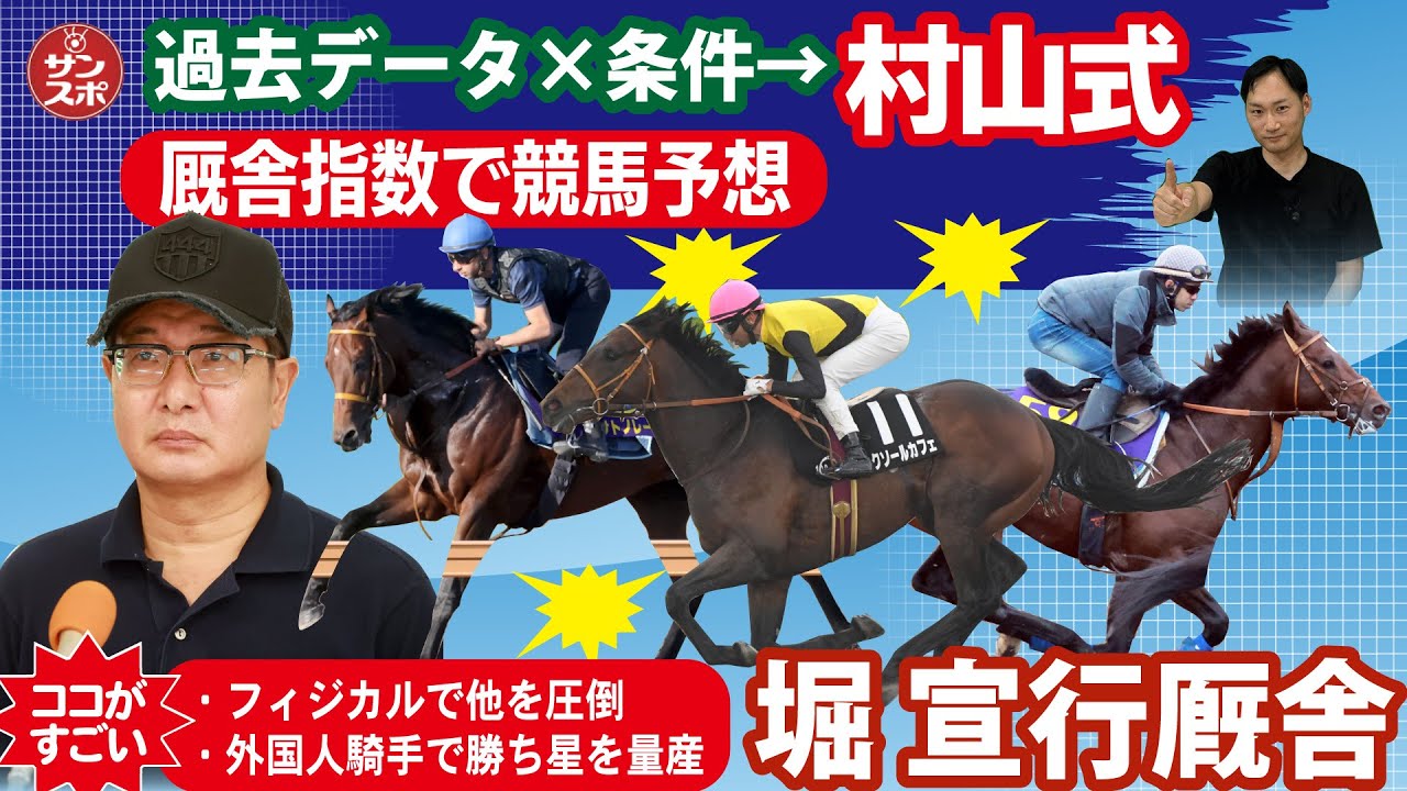 馬券に役立つ堀厩舎解説】大阪サンスポのコラム「外厩狙い撃ち」で