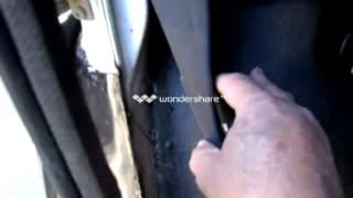 Ford Transit Mk5 van windscreen leak