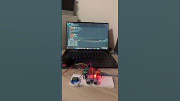 Ultrasonic sensor, buzzer, and servo motor