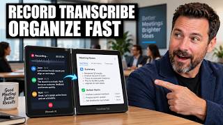 Full How to Record and Transcribe Meetings With Wooask AI TransNote T05 Guide