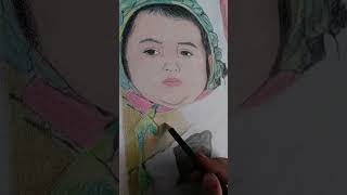 Some faces are never forgotten.🥹🙂 #Shorts #PortraitDrawing #ArtShorts