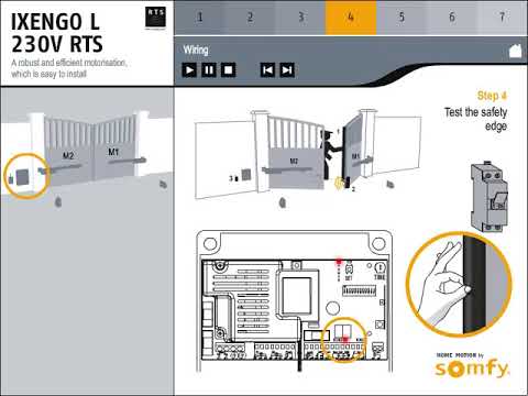 SOMFY : How to install an IXENGO L 230V