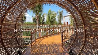 Hyatt Vivid Cancun Grand Island Hotel Tour in 4K - Adults Only Retreat in the Yucatan