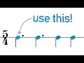 How to actually play in odd time signatures