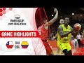 Chile v Colombia - Highlights - FIBA AmeriCup 2021 - Qualifiers