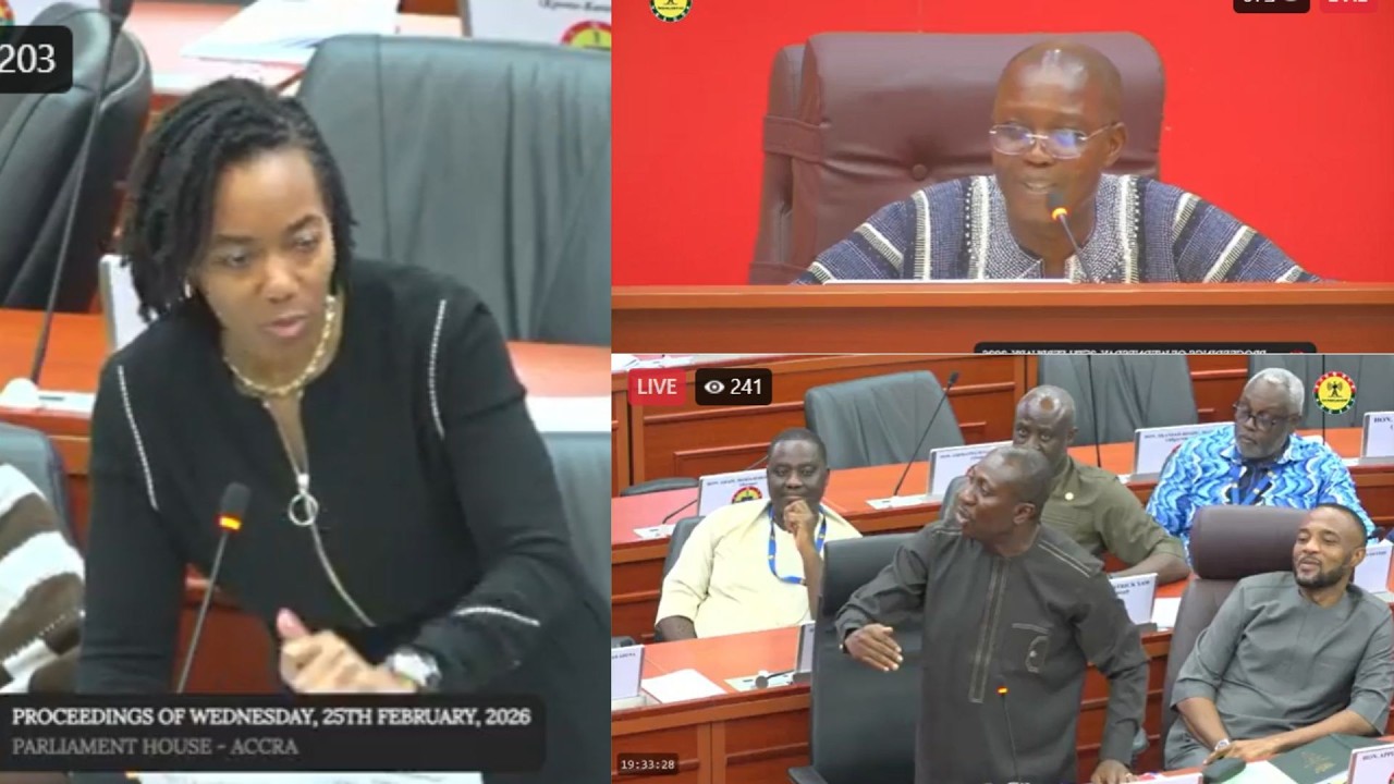 Parliament Erṵpts As Zeinatu Rawlings Confronts NPP MP Over He@ted Interpretation Dispṵte.